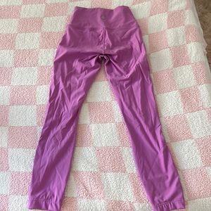 Lululemon purple wunder under